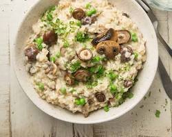 Vegan Mushroom Risotto